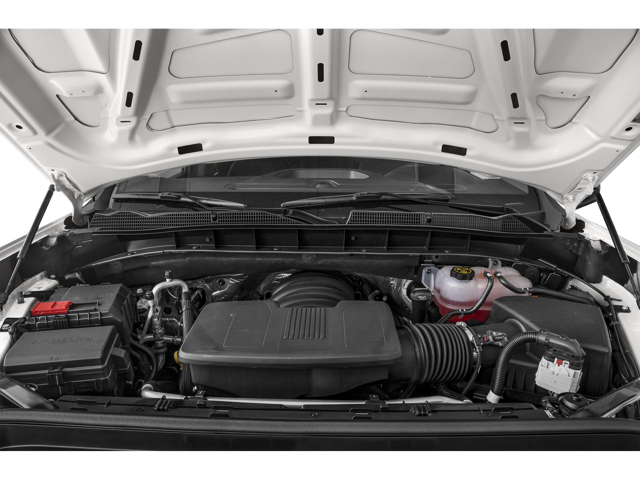 A view of the engine in a 2024 GMC Sierra 1500