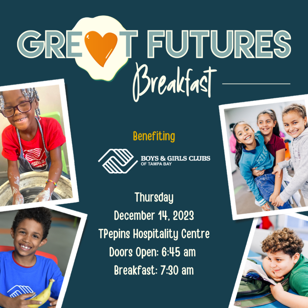 The Great Futures Breakfast.  Boys and Girls Clubs of Tampa.
