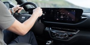 A person driving a 2025 Buick Envista.