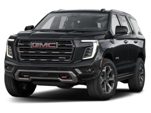Front profile of a 2025 GMC Yukon.