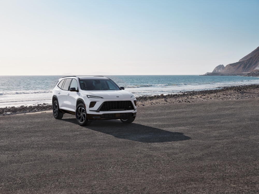 2026 Buick Enclave parked on a beach