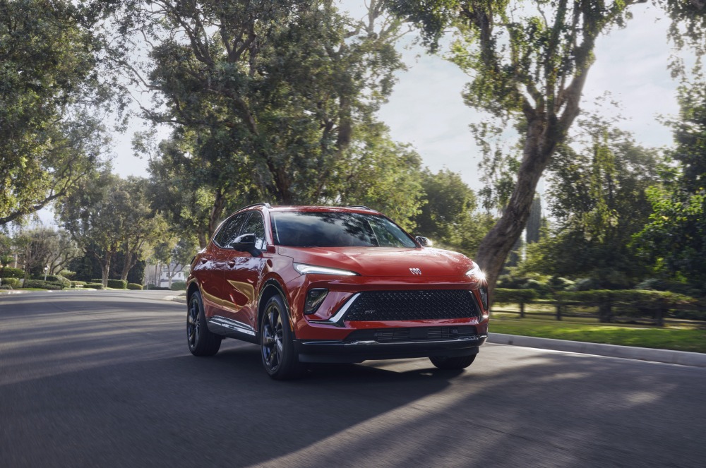 Red 2026 Buick Envision SUV