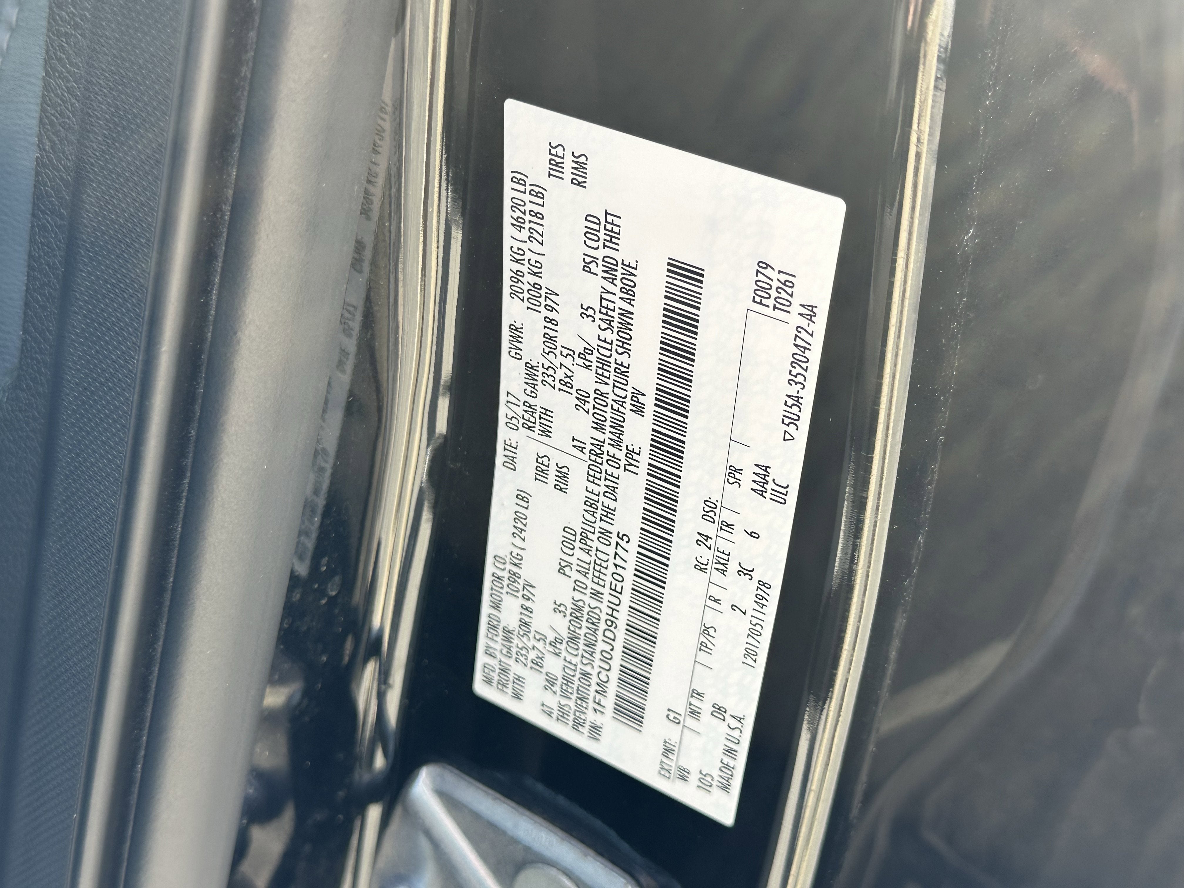 2017 Ford Escape Titanium