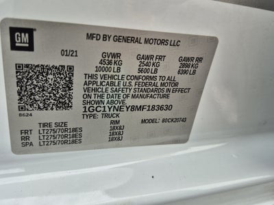 2021 Chevrolet Silverado 2500 HD LT