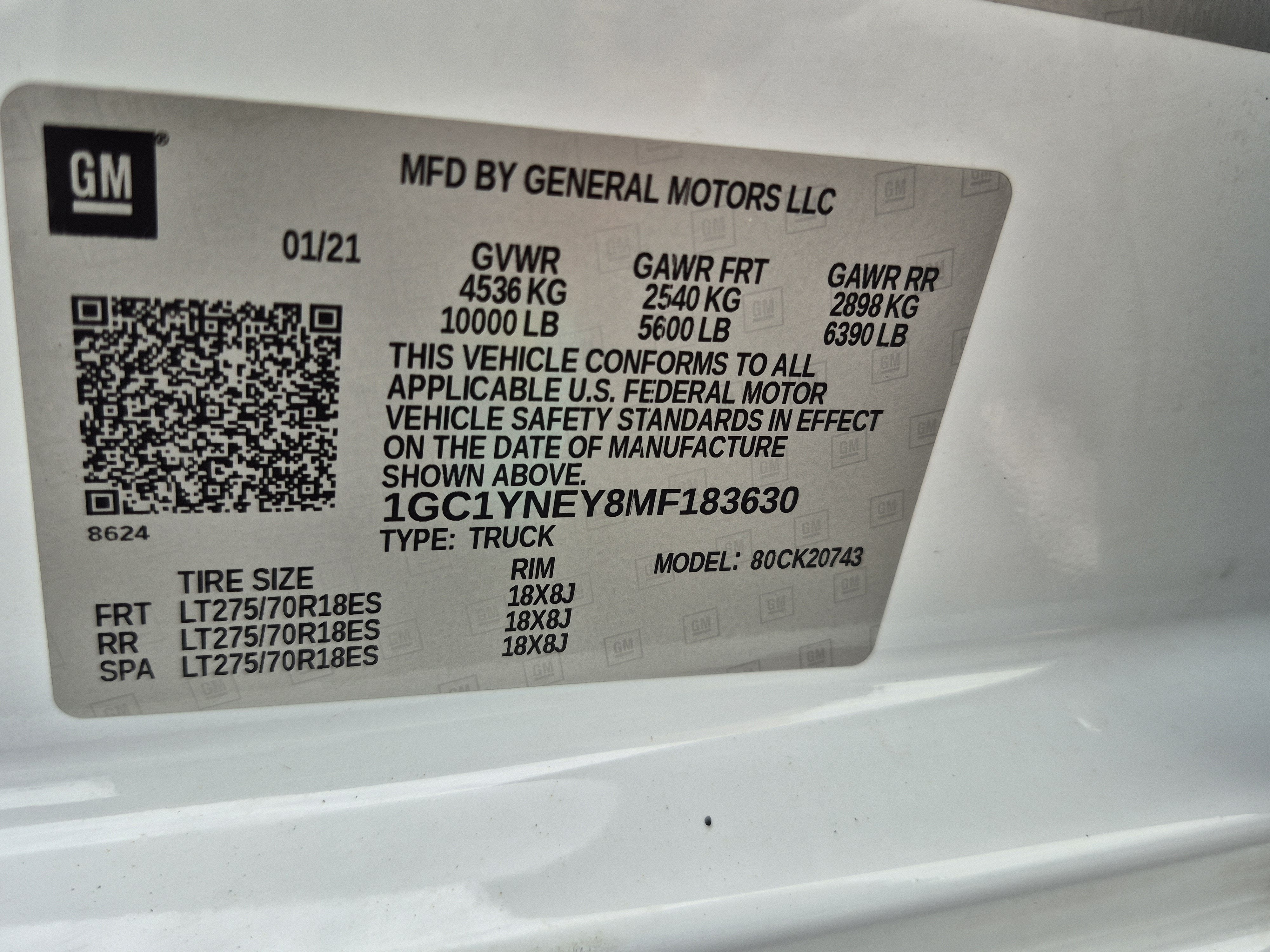 2021 Chevrolet Silverado 2500 HD LT