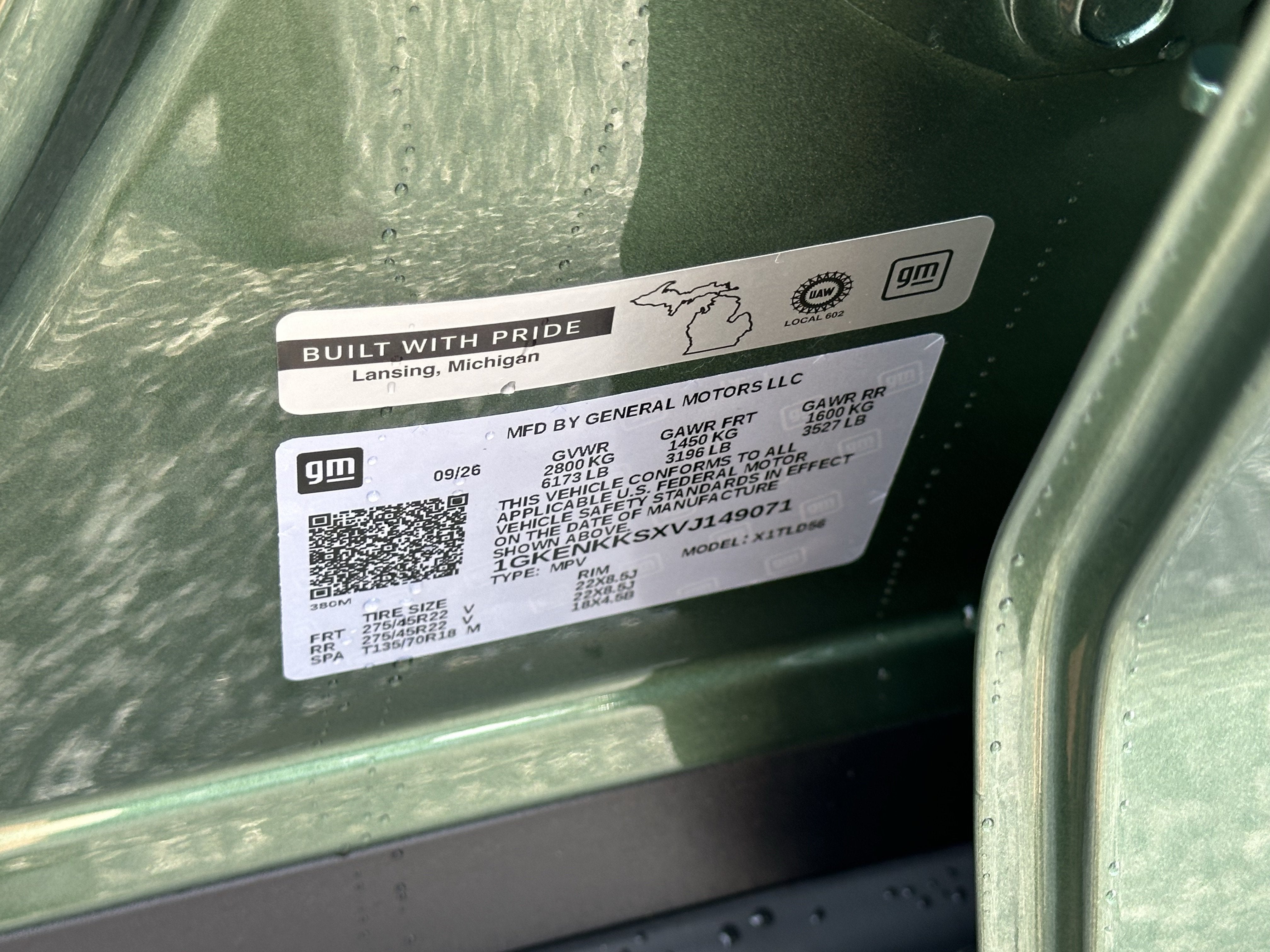 2027 GMC Acadia Elevation