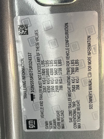 2025 Chevrolet Tahoe Premier