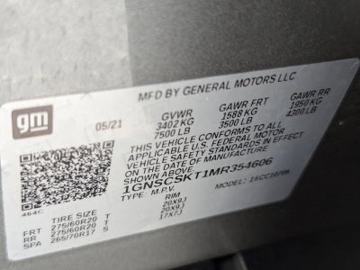 2021 Chevrolet Tahoe Premier