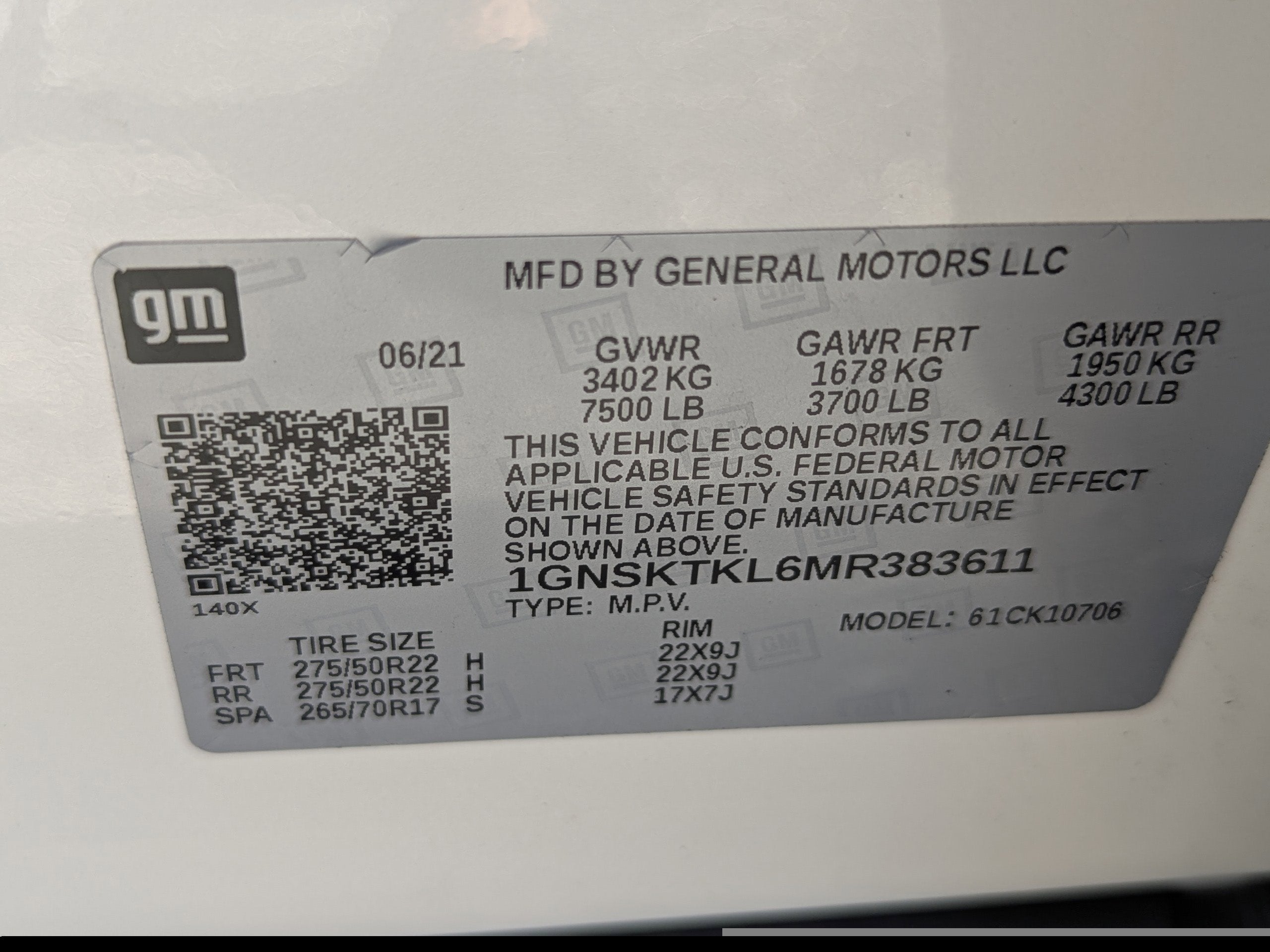 2021 Chevrolet Tahoe High Country