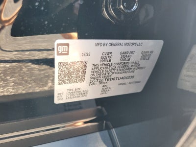 2026 GMC Sierra EV Elevation Extended Range