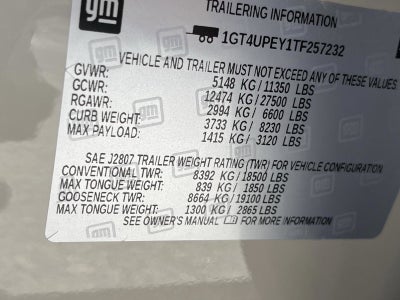 2026 GMC Sierra 2500 HD AT4