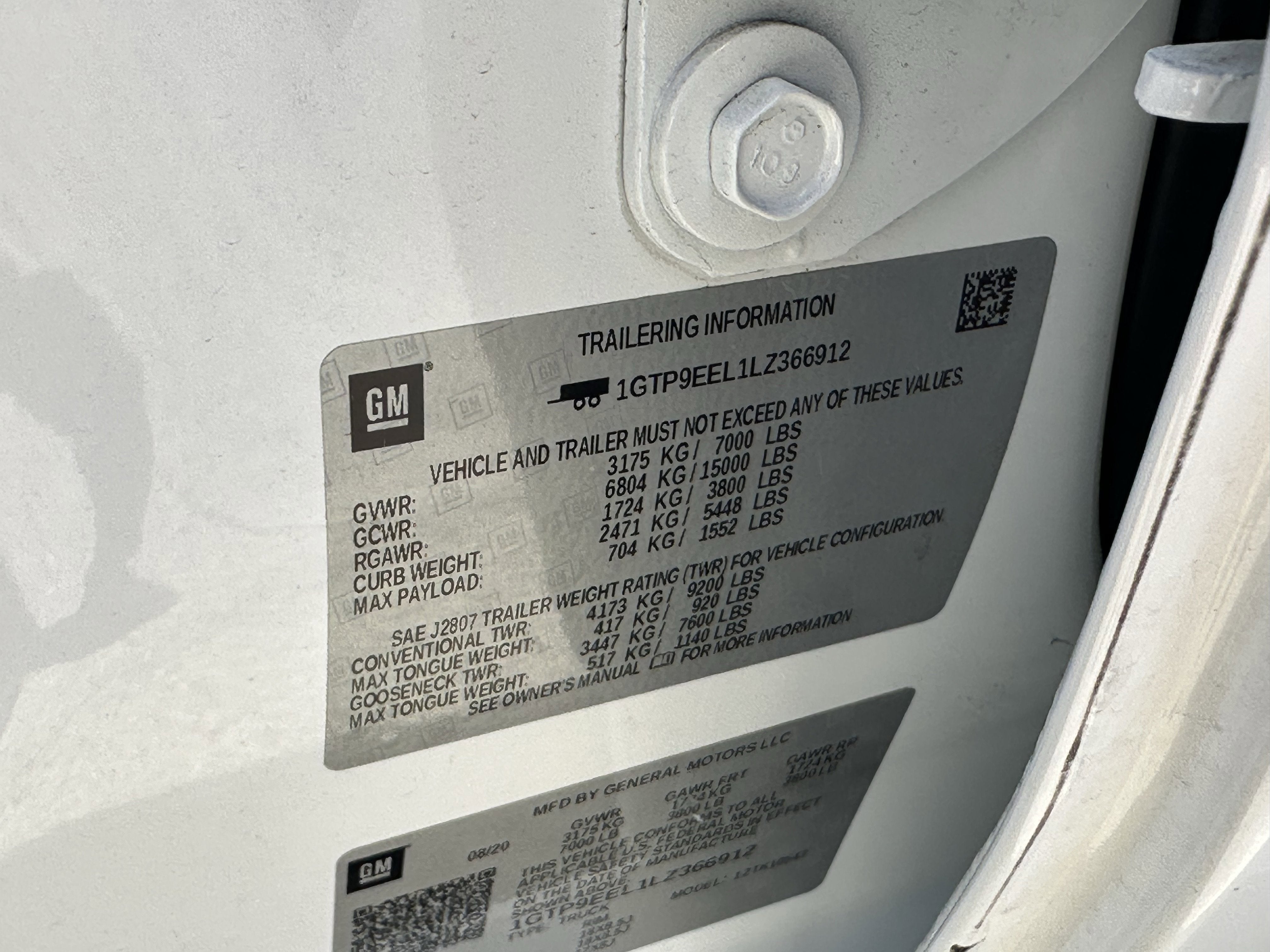 2020 GMC Sierra 1500 AT4