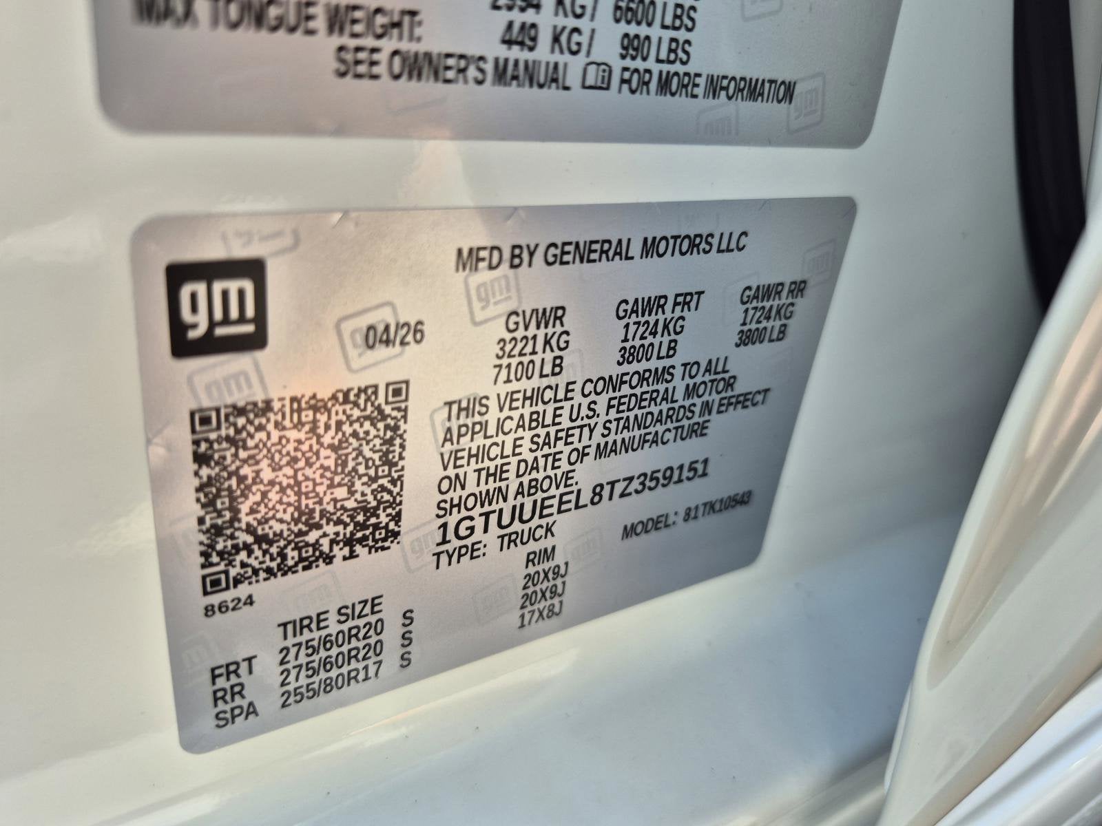 2026 GMC Sierra 1500 AT4