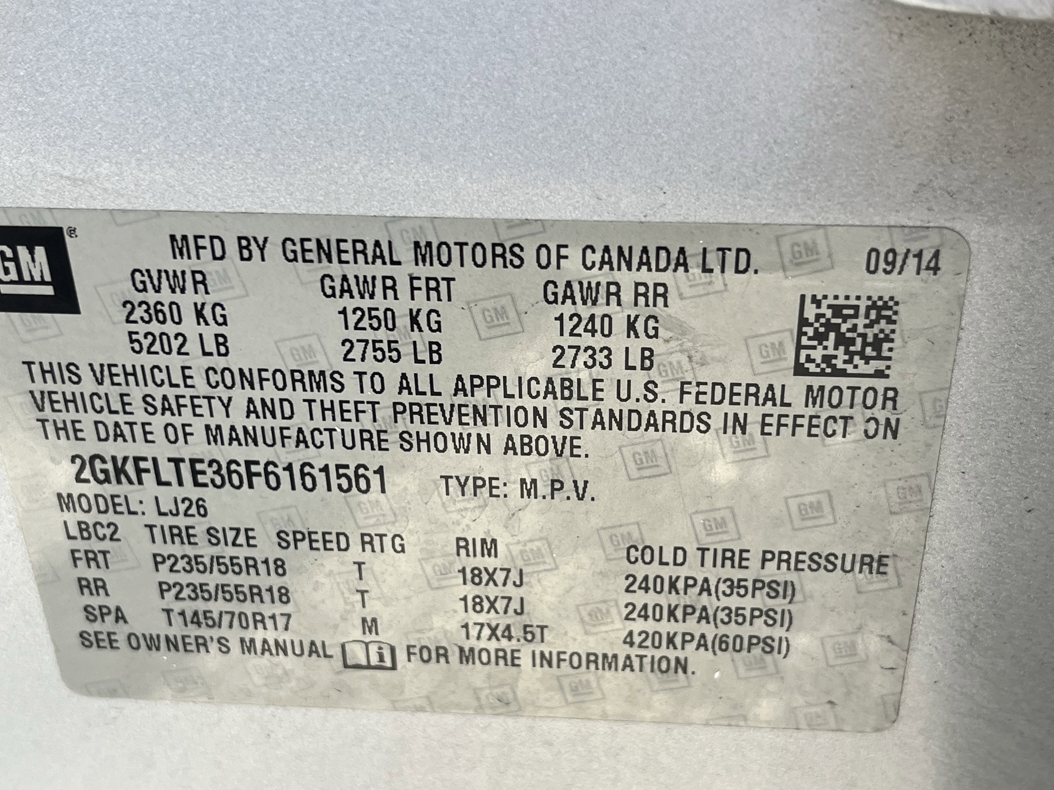 2015 GMC Terrain SLT