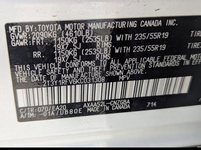 2019 Toyota RAV4 Limited