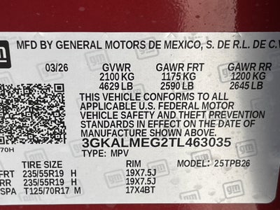 2026 GMC Terrain Elevation