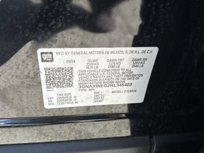 2024 Chevrolet Equinox RS