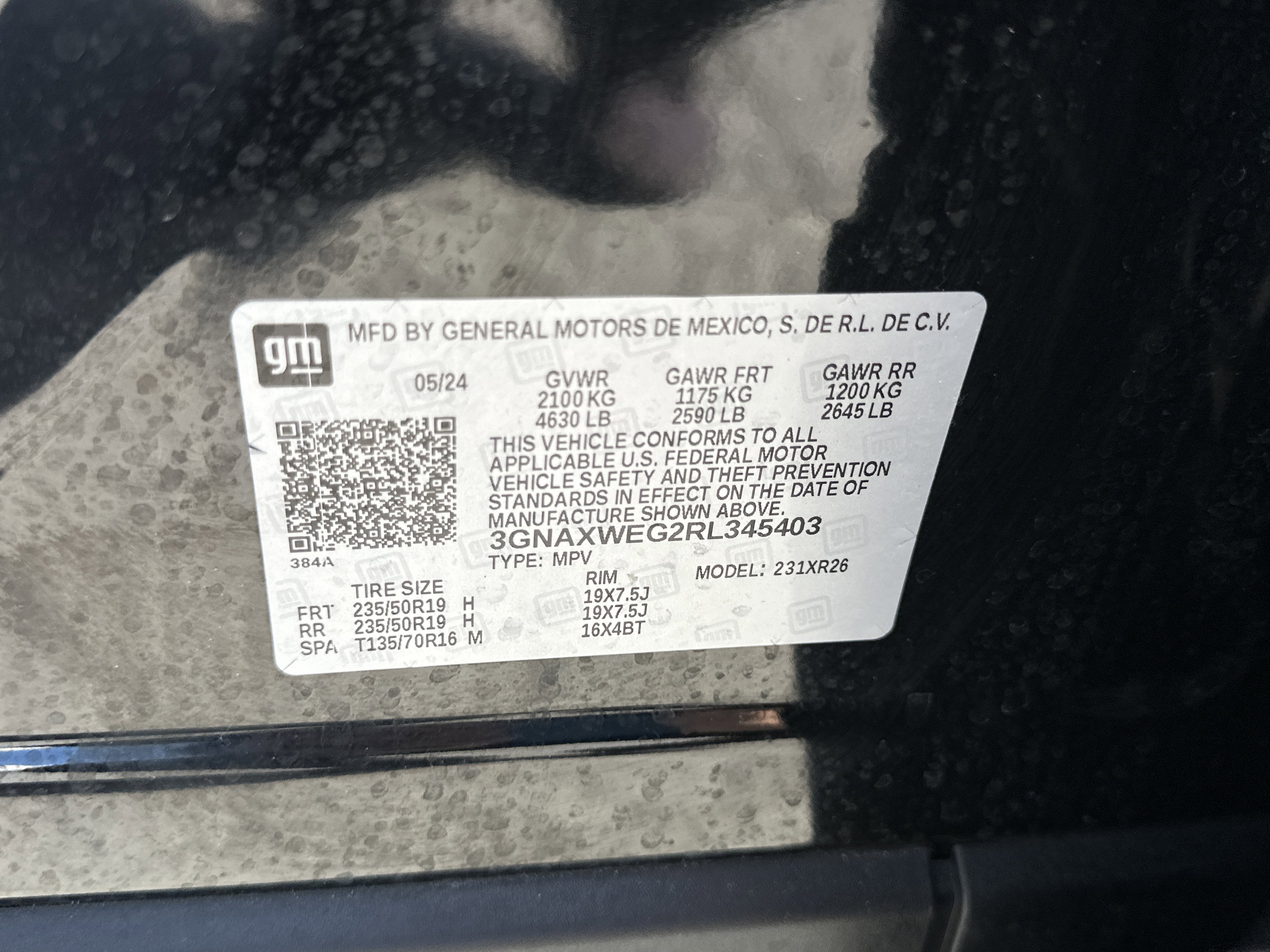 2024 Chevrolet Equinox RS