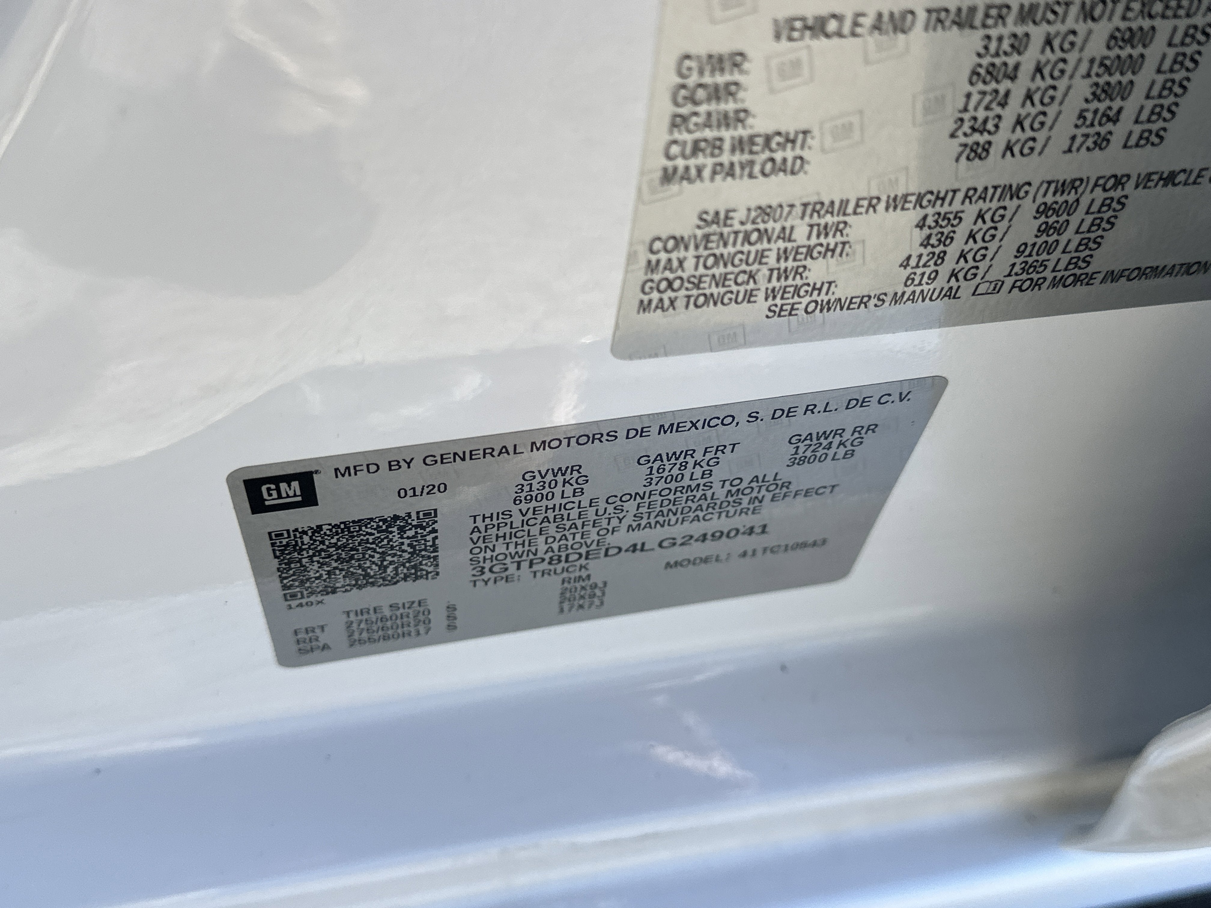 2020 GMC Sierra 1500 SLT