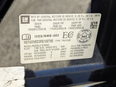 2015 GMC Sierra 1500 SLT