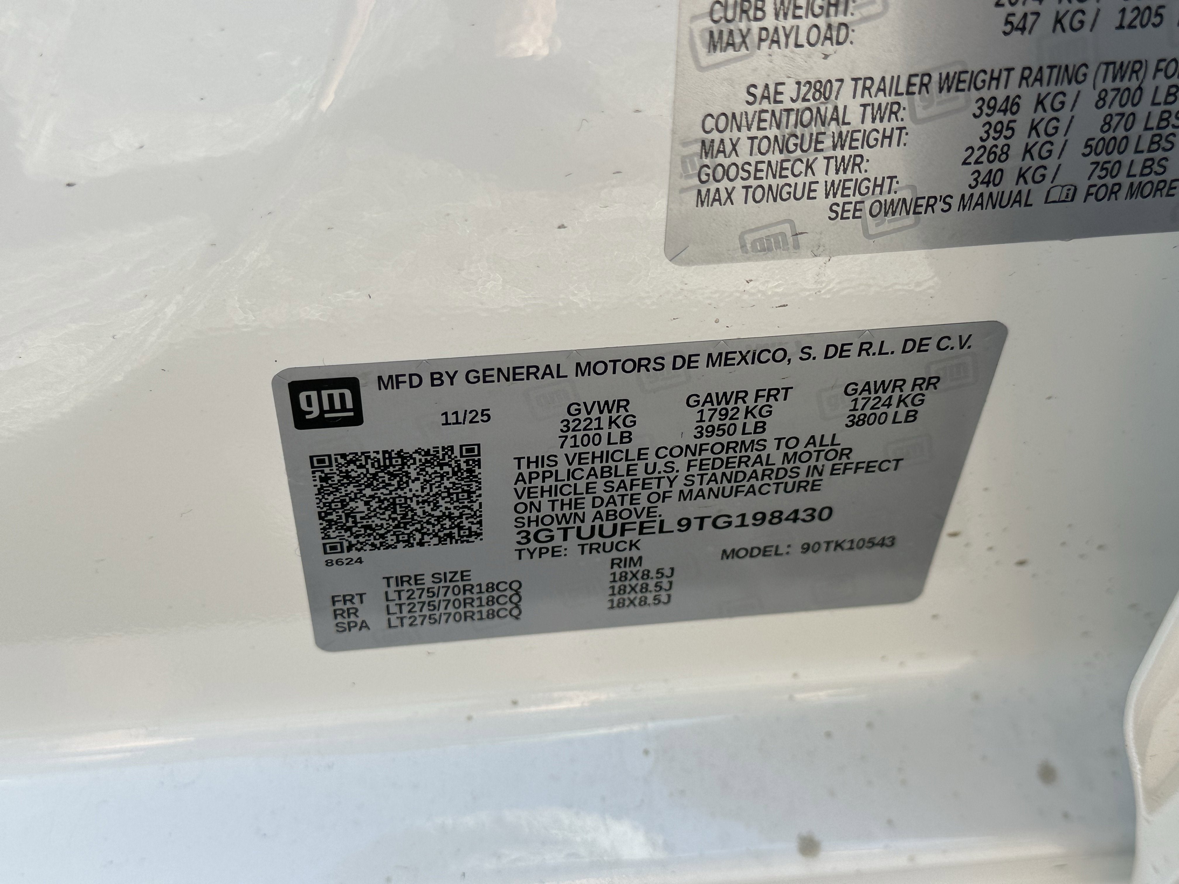 2026 GMC Sierra 1500 AT4X