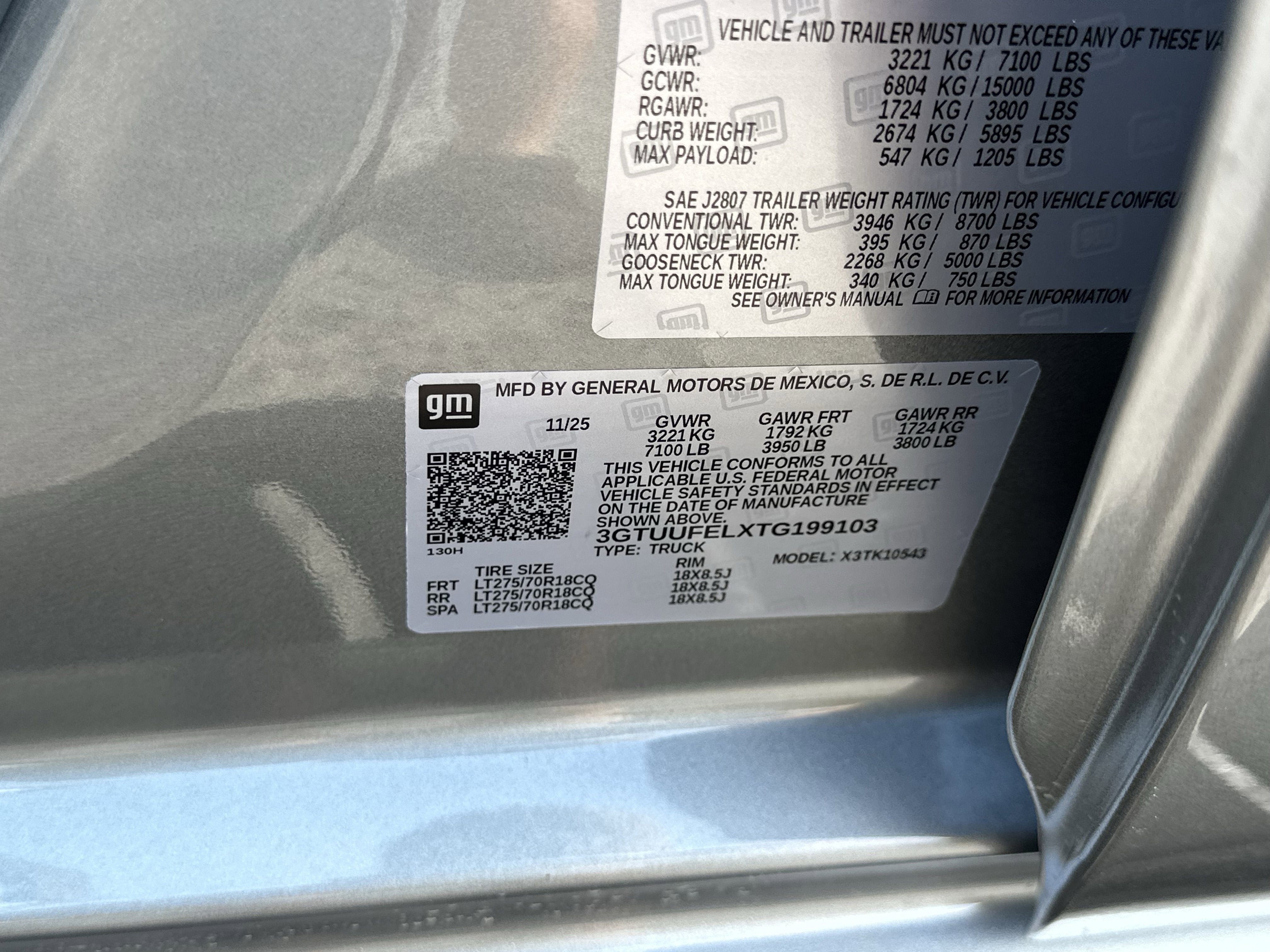 2026 GMC Sierra 1500 AT4X