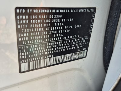 2022 Volkswagen Tiguan S