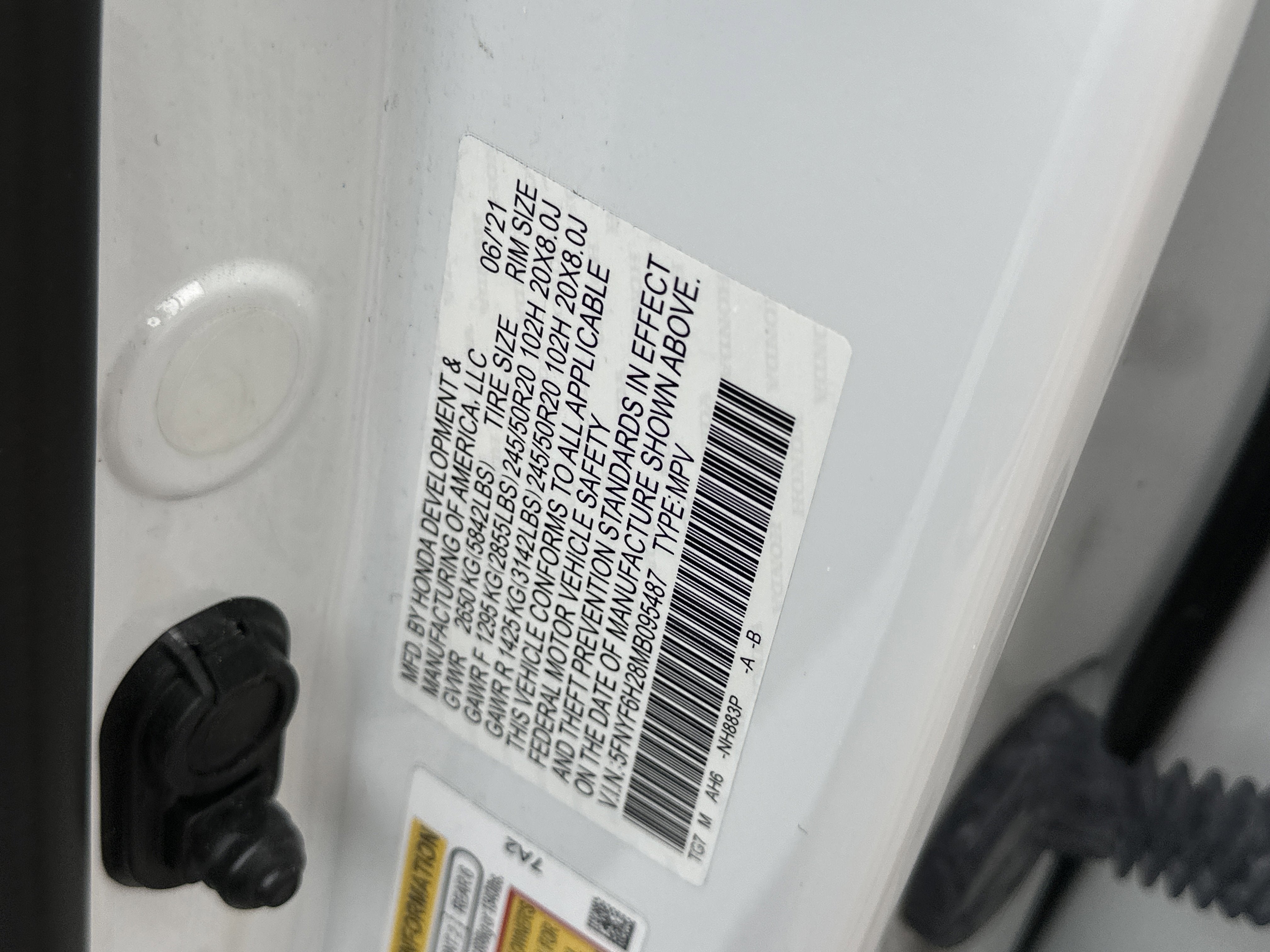 2021 Honda Pilot Special Edition