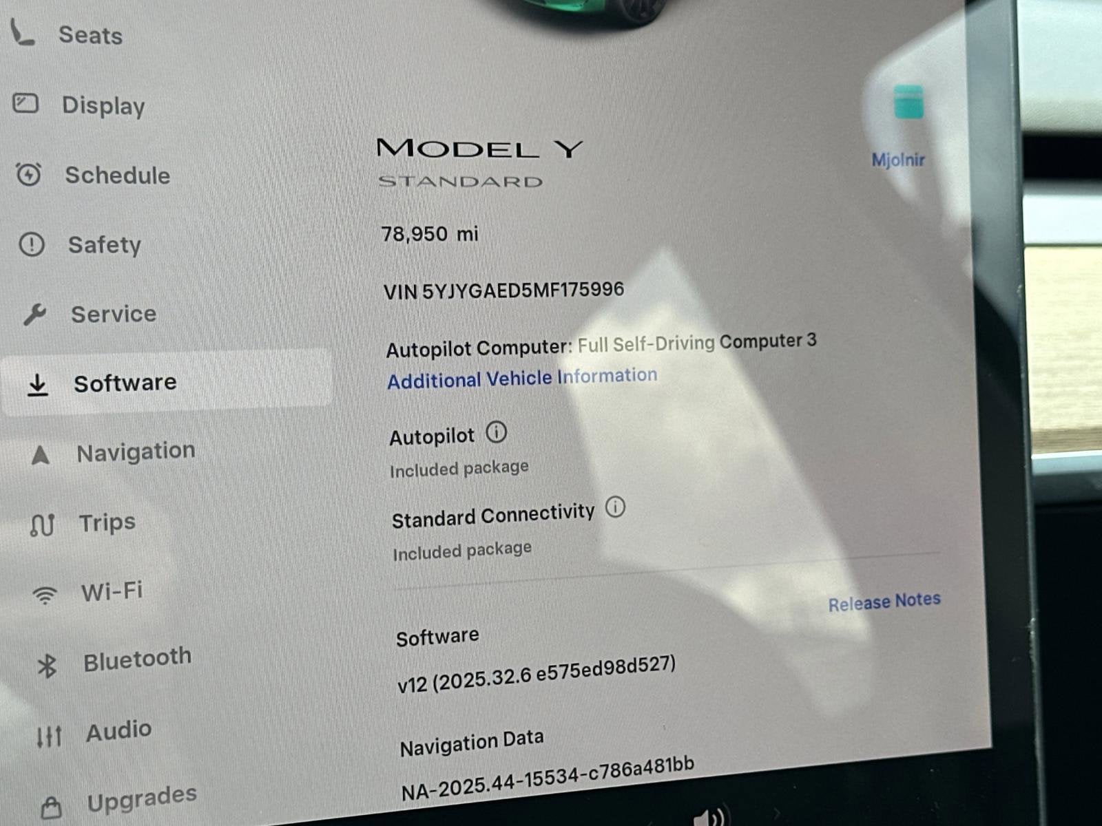 2021 Tesla Model Y Standard Range