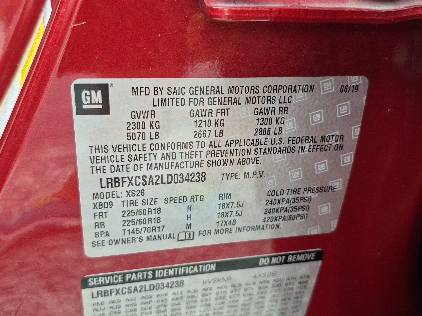 2020 Buick Envision Essence