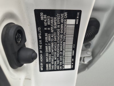 2021 Honda Civic Hatchback EX