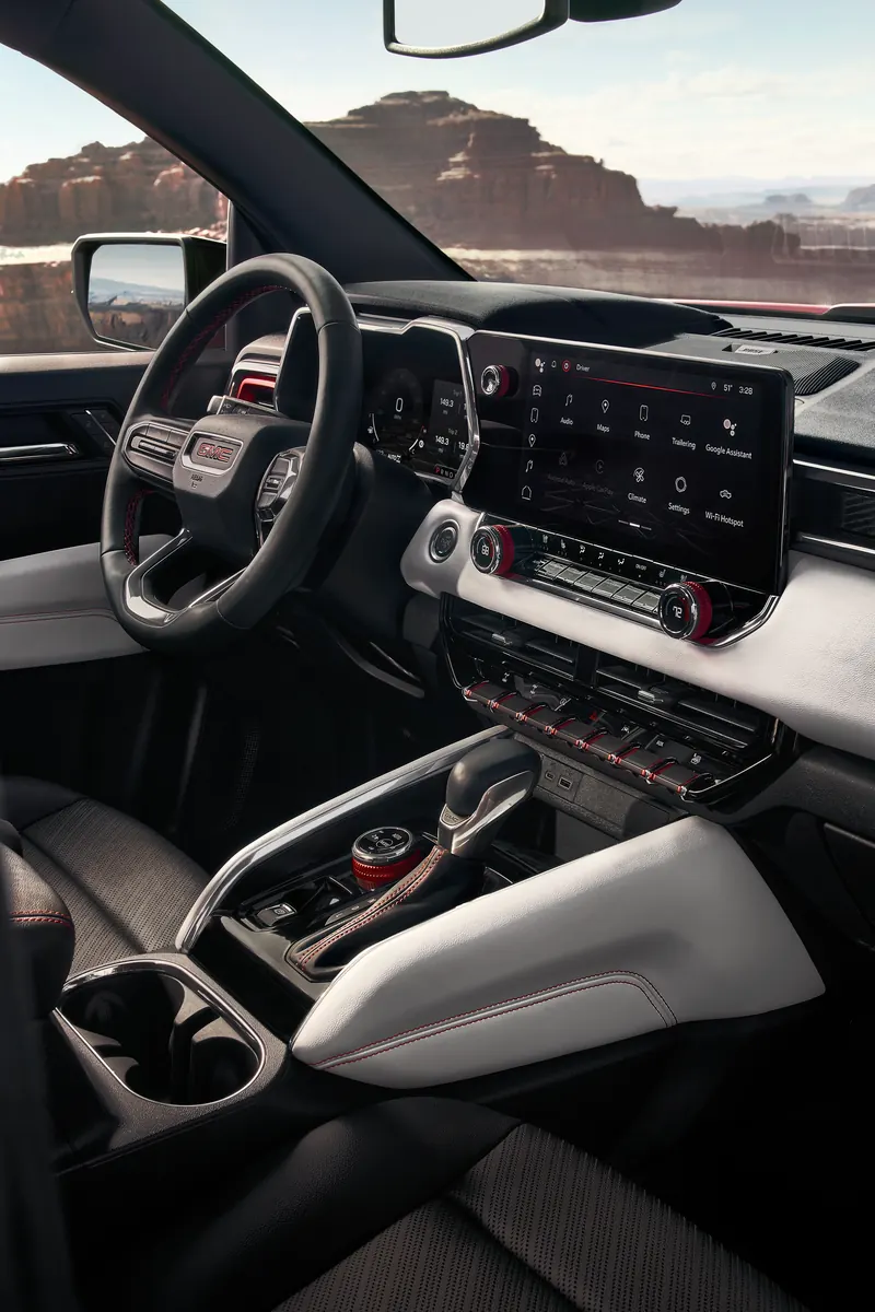 2026 GMC Canyon infotainment system at Century Buick GMC in Tampa FL