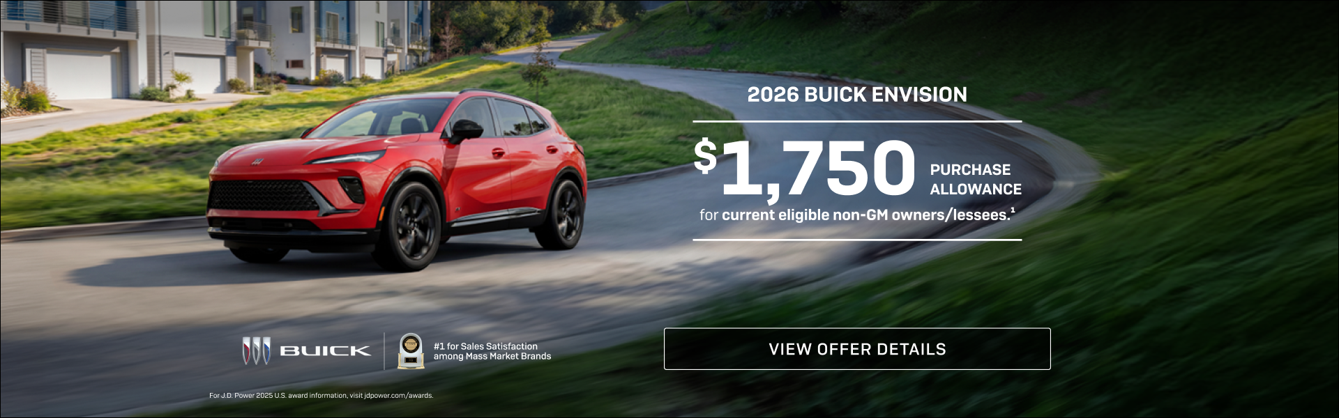 $1,750 PURCHASE ALLOWANCE for current eligible non-GM owners/lessees.1