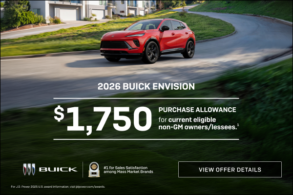 $1,750 PURCHASE ALLOWANCE for current eligible non-GM owners/lessees.1