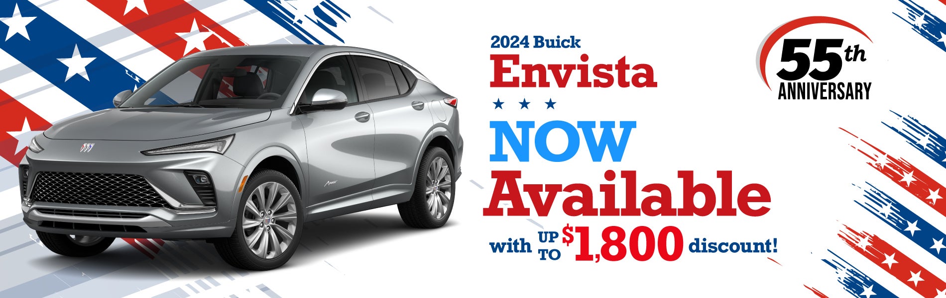 2024 Buick Envista NOW AVAILABLE with $1800 discount
