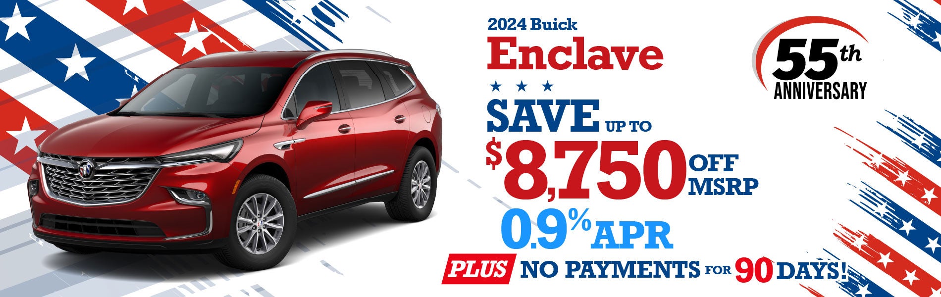 2024 Buick Enclave - SAVE up to $8750 or 0.9% APR