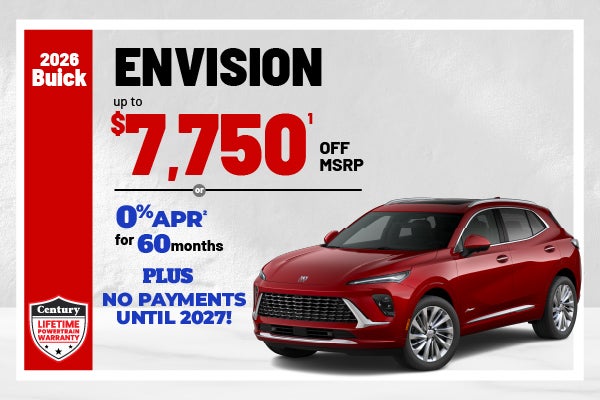 2026 Envision -up to $7750 in savings | 0% APR