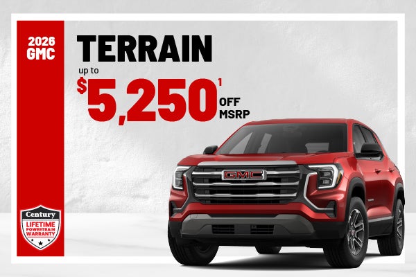 2026 Terrain -up to $5250 in savings