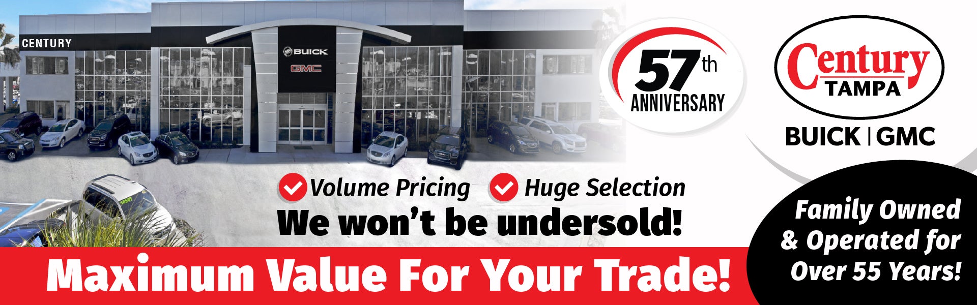 Century Buick GMC has low prices on Buick and GMC models!