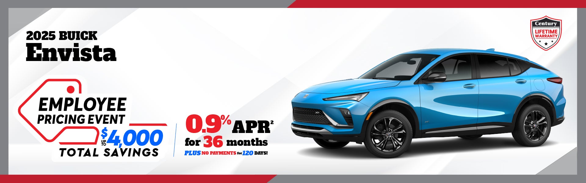 2025 Buick Envista -up to $4000 in savings