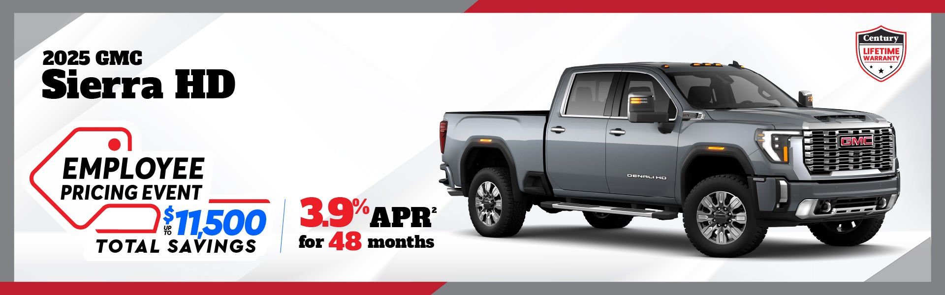 2025 GMC Sierra 2500 HD - employee pricing | 3.9% APR