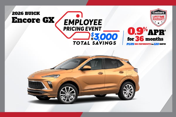 2026 Buick Encore GX - up to $3000 in savings | 0.9% APR