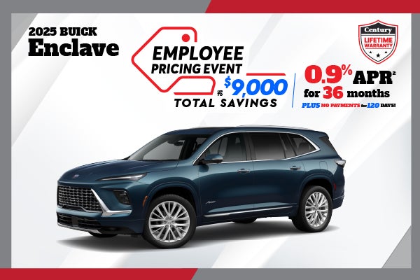 2025 Buick Enclave - up to $9000 in savings | 0.9% APR