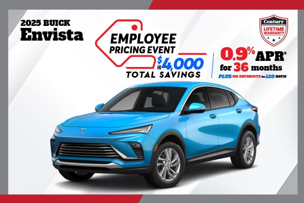 2025 Buick Envista -up to $4000 in savings