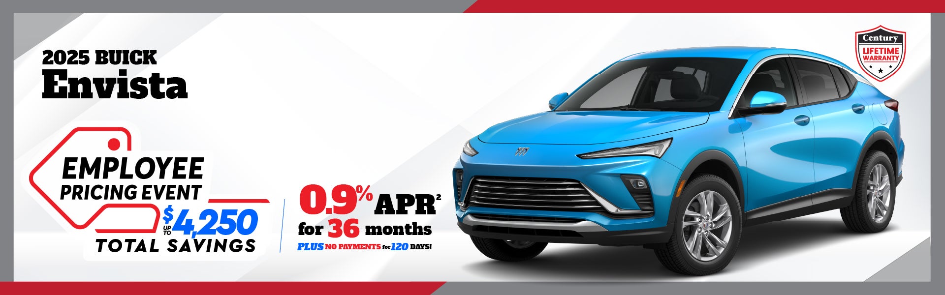 2025 Buick Envista -up to $4250 in savings