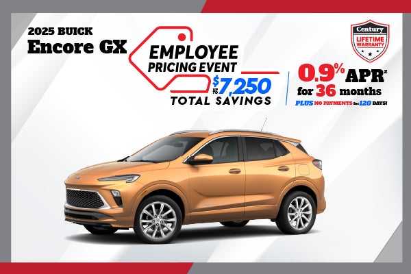 2025 Buick Encore GX - up to $7250 in savings | 0.9% APR