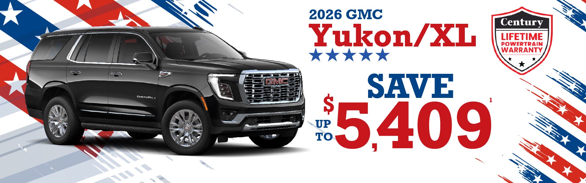 2026 GMC Yukon - up to $5409 in savings