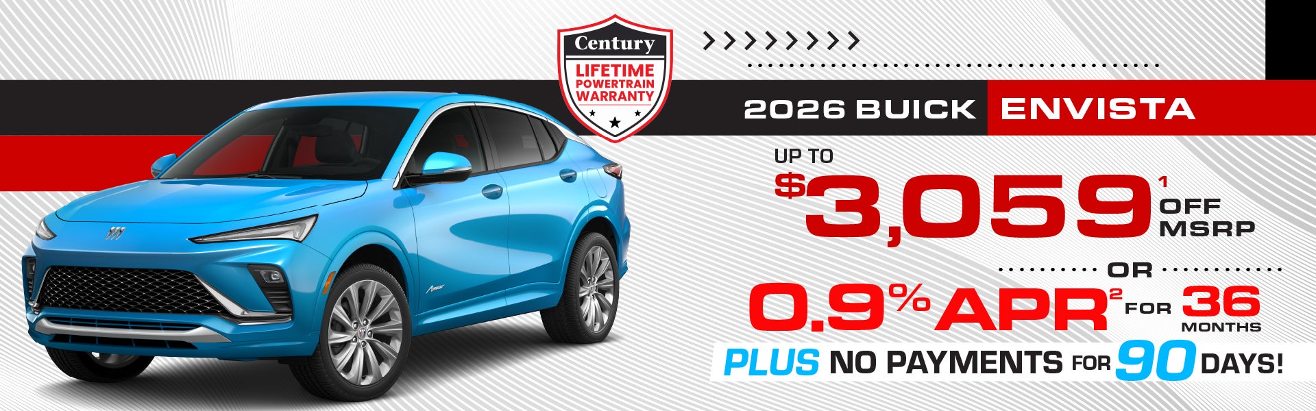 2026 Buick Envista -up to $3059 off MSRP or 0.9% APR