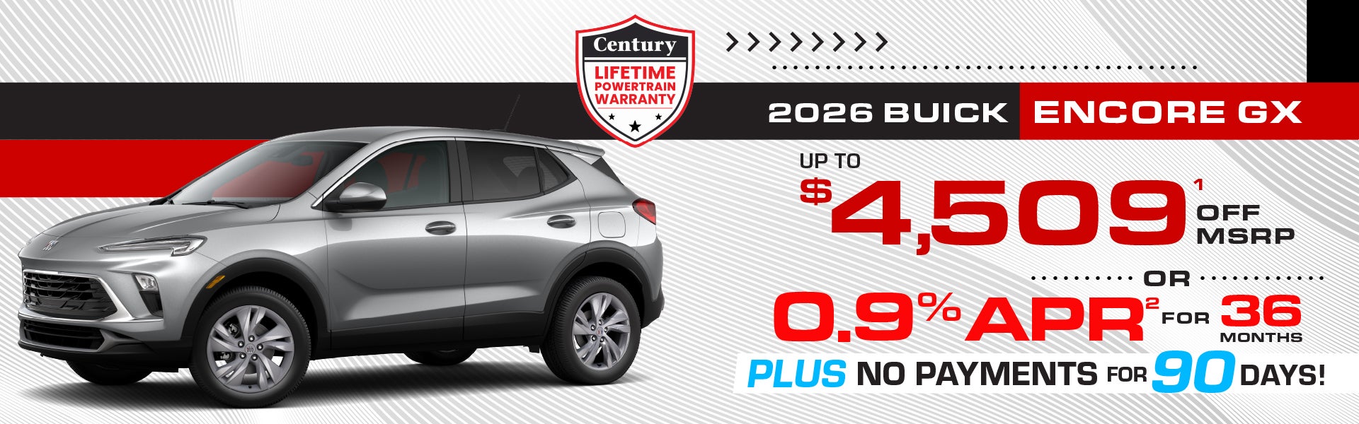 2026 Buick Encore GX - up to $4509 in savings | 0.9% APR