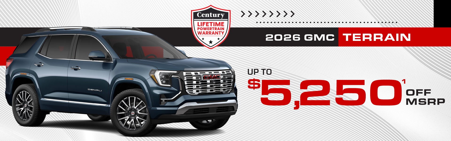 2026 Terrain -up to $5250 in savings